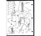 Amana PTH15400E/P9806922R compressor & tubing (pth12300e/p9806829r) (pth12400e/p9806929r) (pth12300ec/p9811829r) (pth12400ec/p9872329r) diagram