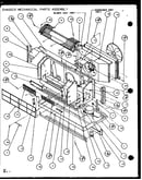 Chassis mechanical parts assembly (pth15300e/p9806822r) (pth15400e/p9806922r) (pth15300ec/p9811822r) (pth15400ec/p9872322r)