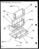 Chassis mechanical parts assy (pth15300e/p9806822r) (pth15400e/p9806922r) (pth15300ec/p9811822r) (pth15400ec/p9872322r)