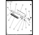 Amana PTH07400E/P9806901R blower assembly (pth15300e/p9806822r) (pth15400e/p9806922r) (pth15300ec/p9811822r) (pth15400ec/p9872322r) diagram