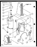 Compressor & tubing (pth15300e/p9806822r) (pth15400e/p9806922r) (pth15300ec/p9811822r) (pth15400ec/p9872322r)