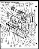 Chassis mechanical parts assembly (ptc07300e/p9999701r) (ptc07400e/p9806701r) (ptc07300ec/p9811701r) (ptc07400ec/p9872401r)