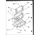 Amana PTC07300E/P9999701R mechanical parts assy (ptc07300e/p9999701r) (ptc07400e/p9806701r) (ptc07300ec/p9811701r) (ptc07400ec/p9872401r) diagram