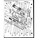 Amana PTC15300EC/P9811722R chassis mechanical parts assembly (ptc09300e/p9999708r) (ptc09400e/p9806708r) (ptc09300ec/p9811708r) (ptc09400ec/p9872408r) diagram