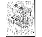 Amana 230/208V.,5.0KW chassis mechanical parts assembly (ptc12300e/p9999715r) (ptc12400e/p9806715r) (ptc12300ec/p9811715r) (ptc12400ec/p9872415r) diagram