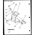 Amana PTC15300EC/P9811722R control panel assembly (ptc12300e/p9999715r) (ptc12400e/p9806715r) (ptc12300ec/p9811715r) (ptc12400ec/p9872415r) diagram