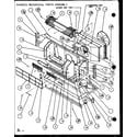 Amana PTC15300EC/P9811722R chassis mechanical parts assembly (ptc12300e/p9999729r) (ptc12400e/p9806729r) (ptc12300ec/p9811729r) (ptc12400ec/p9872429r) diagram