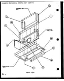 Chassis mechanical parts assy (ptc12300e/p9999729r) (ptc12400e/p9806729r) (ptc12300ec/p9811729r) (ptc12400ec/p9872429r)
