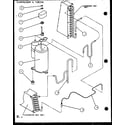 Amana PTC15300EC/P9811722R compressor & tubing (ptc12300e/p9999729r) (ptc12400e/p9806729r) (ptc12300ec/p9811729r) (ptc12400ec/p9872429r) diagram
