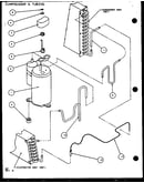 Compressor & tubing (ptc12300e/p9999729r) (ptc12400e/p9806729r) (ptc12300ec/p9811729r) (ptc12400ec/p9872429r)