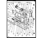 Amana PTC15300E/P9999722R chassis mechanical parts assembly (ptc15300e/p9999722r) (ptc15400e/p9806722r) (ptc15300ec/p9811722r) (ptc15400ec/p9872422r) diagram