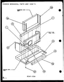 Chassis mechanical parts ass (ptc15300e/p9999722r) (ptc15400e/p9806722r) (ptc15300ec/p9811722r) (ptc15400ec/p9872422r)