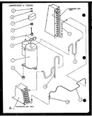Compressor & tubing (ptc15300e/p9999722r) (ptc15400e/p9806722r) (ptc15300ec/p9811722r) (ptc15400ec/p9872422r)