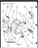 Control panel assembly (pth07400er/p9872101r) (pth07300er/p9812601r)