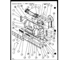 Amana PTH09300FR/P1103401R chassis mechanical parts essembly (pth09300er/p9812608r) (pth09400er/p9872108r) diagram