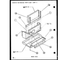 Amana PTH09300FR/P1103401R chassis mechanical parts assy (con^t) (pth09300er/p9812608r) (pth09400er/p9872108r) diagram