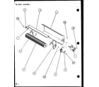 Amana PTH09300FR/P1103401R blower assembly (pth09300er/p9812608r) (pth09400er/p9872108r) diagram