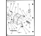 Amana PTH09300FR/P1103401R control panel assembly (pth09300er/p9812608r) (pth09400er/p9872108r) diagram