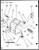 Control panel assembly (pth09300er/p9812608r) (pth09400er/p9872108r)
