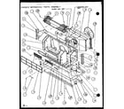Amana PTH09400ER/P9872108R chassis mechanical parts assembly (pth09300fr/p1103401r) (pth09400fr/p1103501r) diagram