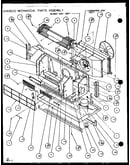 Chassis mechanical parts assembly (pth09300fr/p1103401r) (pth09400fr/p1103501r)