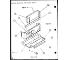 Amana PTH12400ER/P9872115R chassis mechanical parts assy (con^t) (pth09300fr/p1103401r) (pth09400fr/p1103501r) diagram
