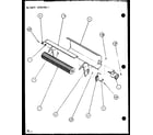 Amana PTH12300ER/P9812615R blower assembly (pth09300fr/p1103401r) (pth09400fr/p1103501r) diagram