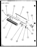 Blower assembly (pth09300fr/p1103401r) (pth09400fr/p1103501r)