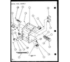 Amana PTH12400ER/P9872115R control panel assembly (pth09300fr/p1103401r) (pth09400fr/p1103501r) diagram