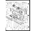 Amana PTH09300FR/P1103401R chassis mechanical parts assembly (pth12300er/p9812615r) (pth12400er/p9872115r) diagram