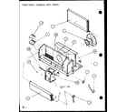 Amana PTH12400ER/P9872115R functional chassis assy parts (pth12400er/p9872115r) (pth12300er/p9812629r) diagram