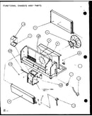 Functional chassis assy parts (pth12400er/p9872115r) (pth12300er/p9812629r)