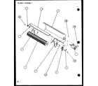 Amana PTH15300ER/P9812622R blower assembly (pth12300er/p9812615r) (pth12400er/p9872115r) diagram
