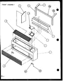 Front assembly (pth12300er/p9812629r) (pth12400er/p9872129r)