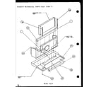 Amana PTH09300FR/P1103401R chassis mechanical parts assy (con^t) (pth15300er/p9812622r) (pth15400er/p9872122r) diagram