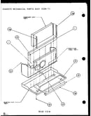Chassis mechanical parts assy (con^t) (pth15300er/p9812622r) (pth15400er/p9872122r)