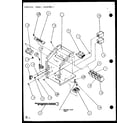 Amana PTH09300FR/P1103401R control panel assembly (pth15300er/p9812622r) (pth15400er/p9872122r) diagram