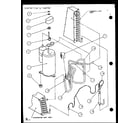 Amana PTH12400ER/P9872115R compressor & tubing (pth15300er/p9812622r) (pth15400er/p9872122r) diagram