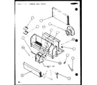 Amana PTC12400ER/P9872215R functional chassis assy parts (ptc07400er/p9872201r) (ptc07300er/p9812501r) diagram