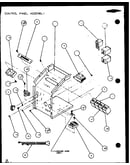 Control panel assembly (ptc07400er/p9872201r) (ptc07300er/p9812501r)
