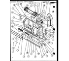 Amana PTC12400ER/P9872229R chassis mechanical parts assembly (ptc09300er/p9812508r) (ptc09400er/p9872208r) diagram