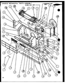Chassis mechanical parts assembly (ptc09300er/p9812508r) (ptc09400er/p9872208r)