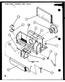 Functional chassis assy parts (ptc09300er/p9812508r) (ptc09400er/p9872208r)