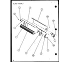 Amana PTC09400ER/P9872208R blower assembly (ptc09300er/p9812508r) (ptc09400er/p9872208r) diagram