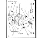 Amana PTC09300ER/P9812508R control panel assembly (ptc09300er/p9812508r) (ptc09400er/p9872208r) diagram