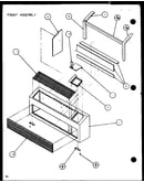 Front assembly (ptc12300er/p9812515r) (ptc12400er/p9872215r)