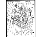 Amana PTC09300ER/P9812508R chassis mechanical parts assembly (ptc12300er/p9812515r) (ptc12400er/p9872215r) diagram