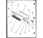 Amana PTC12400ER/P9872215R blower assembly (ptc12300er/p9812515r) (ptc12400er/p9872215r) diagram