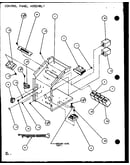 Control panel assembly (ptc12300er/p9812515r) (ptc12400er/p9872215r)