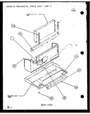 Chassis mechanical parts assy (ptc12300er/p9812629r) (ptc12400er/p9872129r)